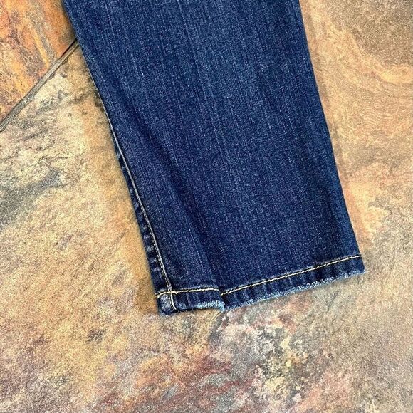 New York & Company Distressed Patch Denim Jeans 14 - Picture 11 of 12